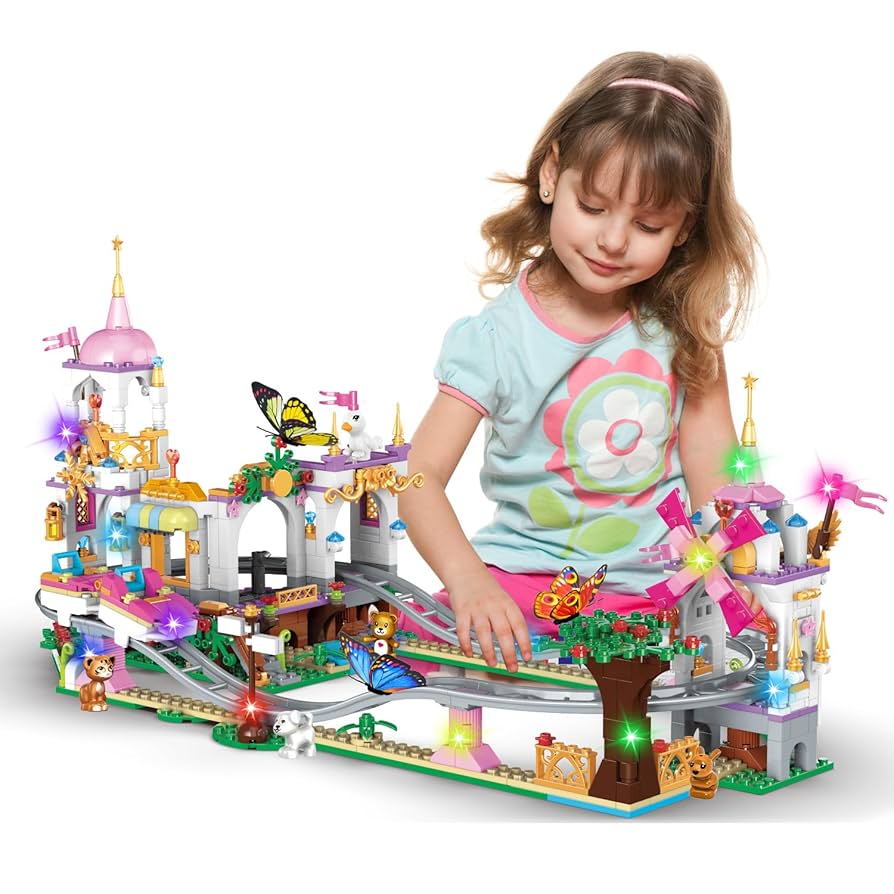 Amazon.com: WINGIFT 711 Piece Friends Roller Coaster